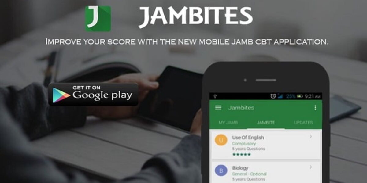 1.Jambite CBT App -JAMB CBT Practice Apps