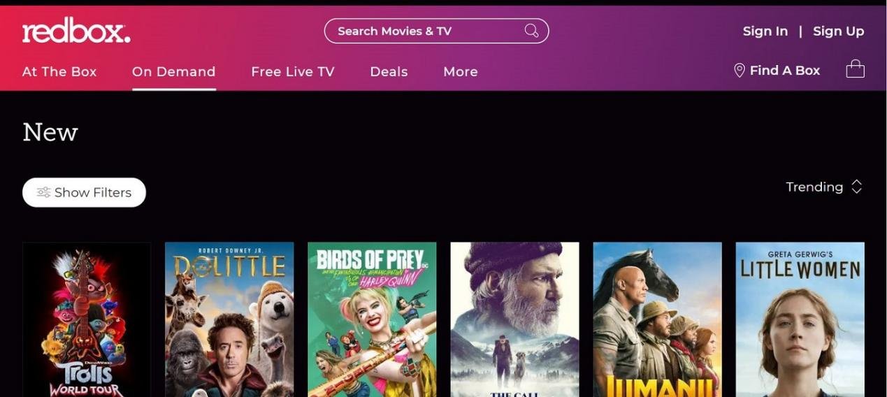 RedBox -Apps To Watch New Movies